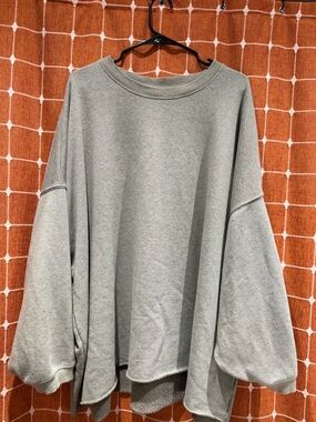 Oversized light green Crewneck Sweatshirt